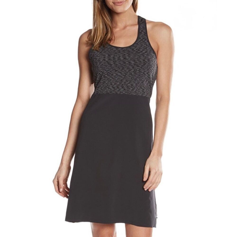 Smartwool Willow Lake‎ Athleisure Mini Dress size S Black Gray
